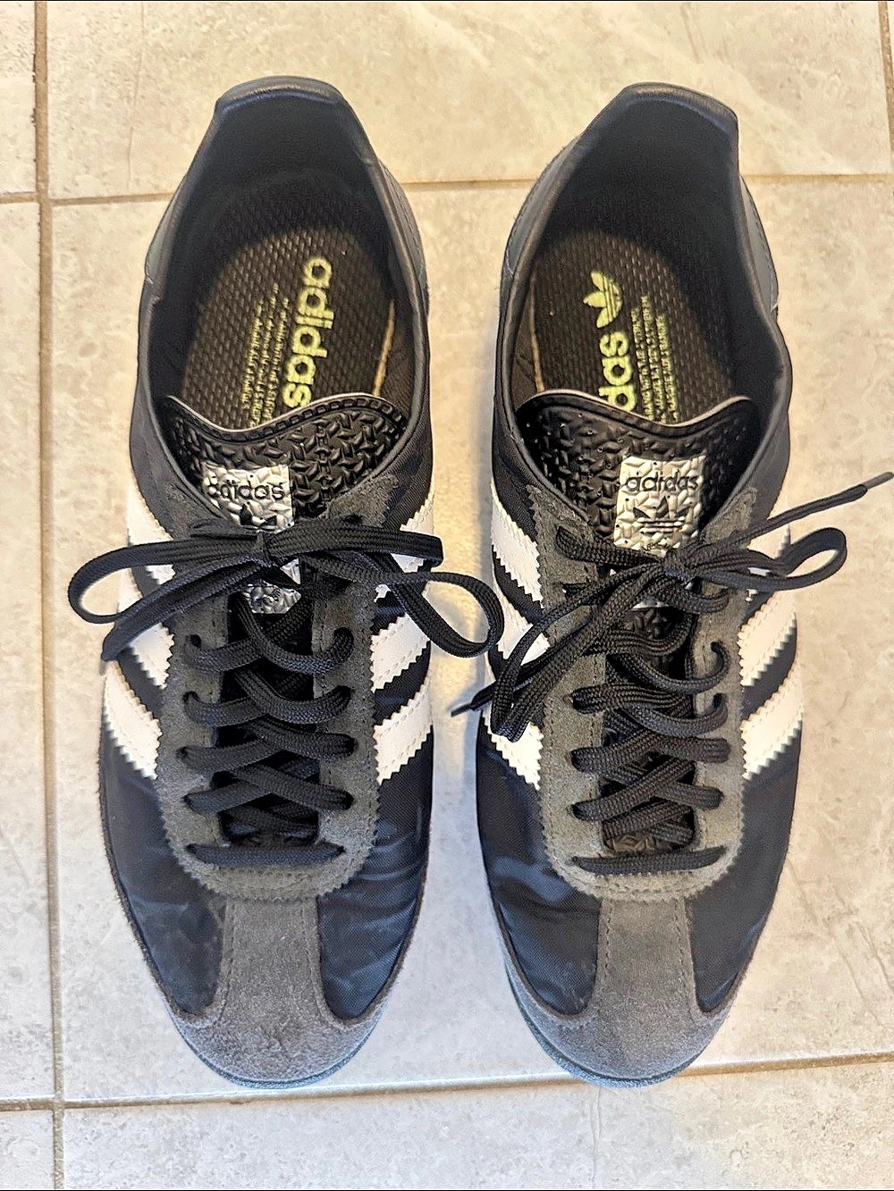 adidas SL 72 RS Black & White Sneakers
